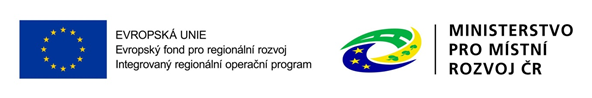 Logo Evropské Únie a ministerstva pro místní rozvoj ČR